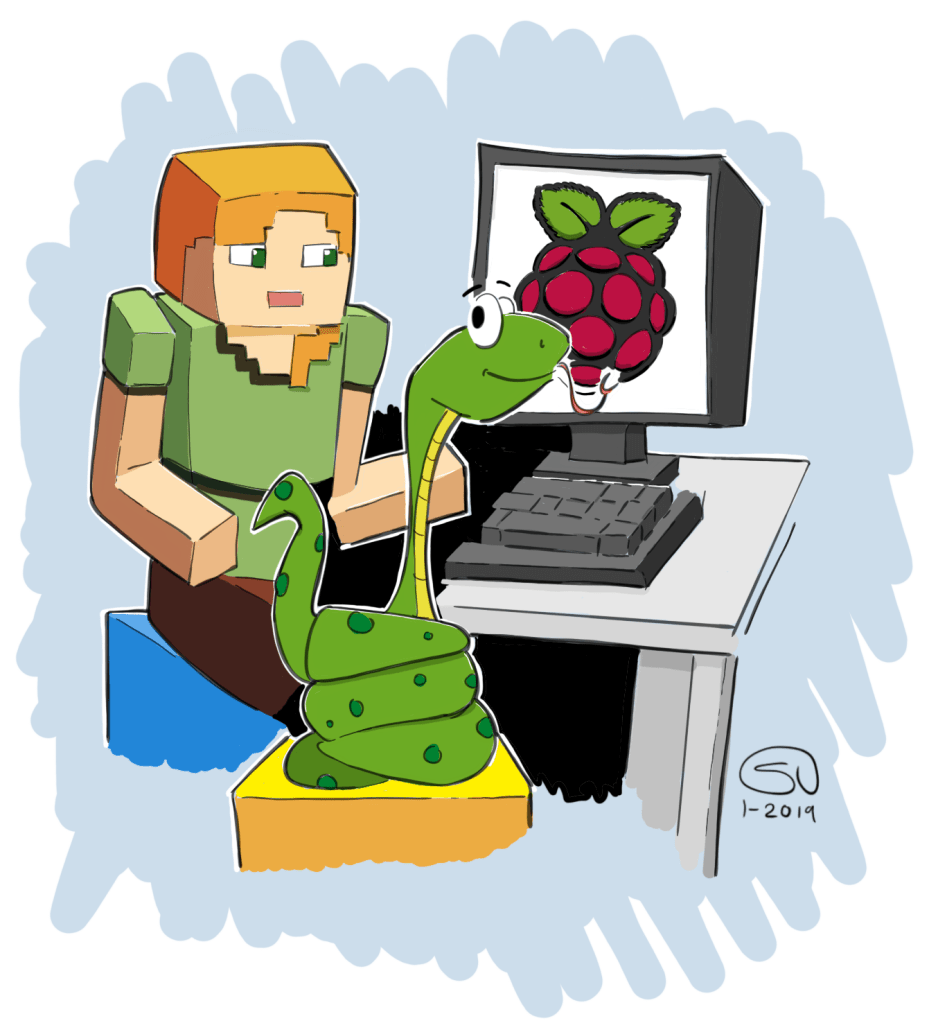 Programming Minecraft Python Kids Comic