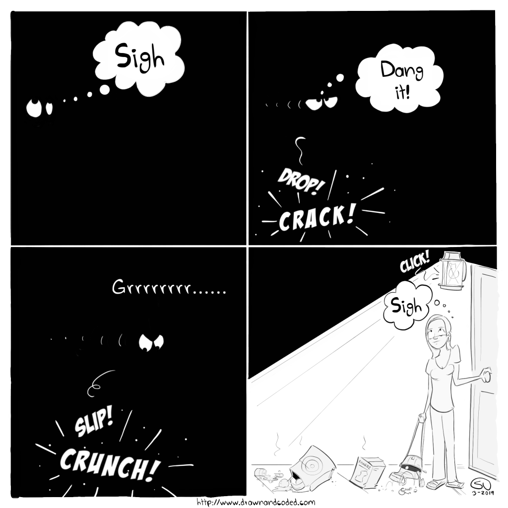 motion sensor porch light safety first home improvement parenting moms comic