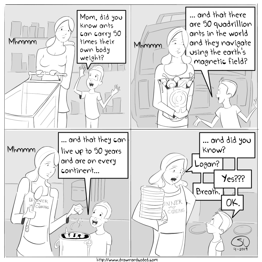 ants myrmecologist myrmecology insect bug insect lover parenting moms comic