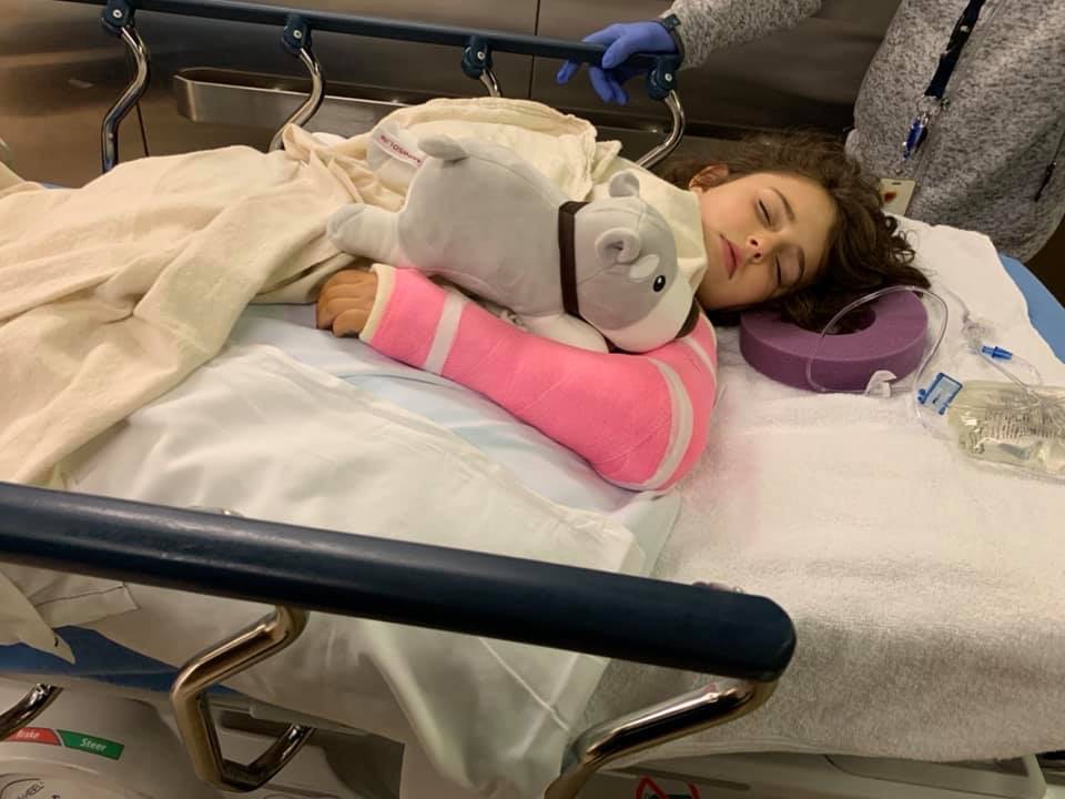 Kaylee at Rady's Children's Hospital