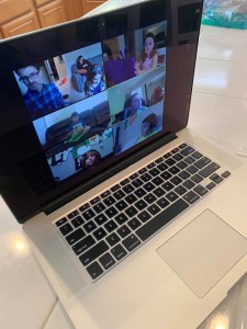 The Zoom teleconference.