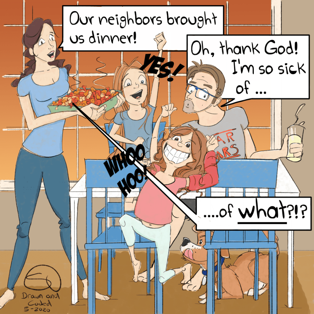 prostate cancer radical prostatectomy surgery family parenting meal train comic