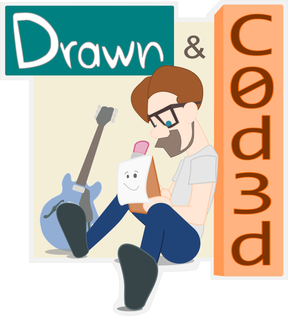 Drawn and Coded Logo
